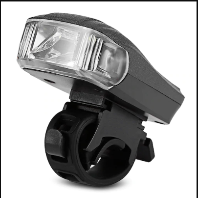 USB Rechargeable Bike Light Set - Black