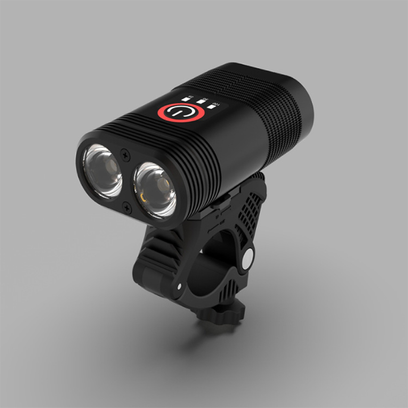 Bicycle Lights New USB Rechargeable Mountain Bike Headlights LED Night Riding Waterproof Aluminum Alloy Lights