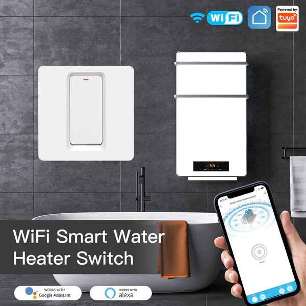 MOES Smart WiFi Water Heater Boiler Switch Wireless Control Timer for Heating Water