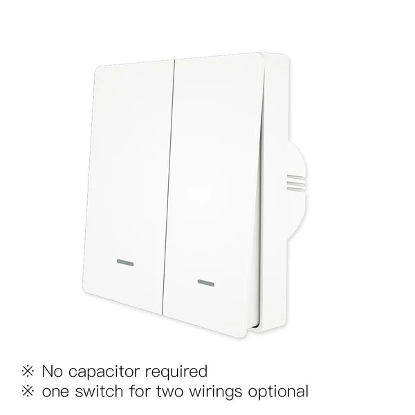 ZigBee 1/2/3 Gang Smart Push Button Light Switch 2 Way Multi-Control Neutral Wire Optional EU