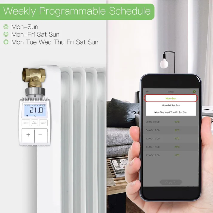 ZigBee Smart Thermostat Programmable Temperature Controller for Water Floor Heating