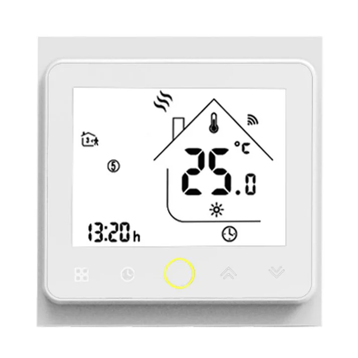 WiFi Smart Thermostat Temperature Controller Water Floor/Electric Heating Water/Gas Boiler LCD Touch Screen BHT 002