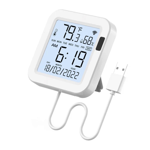 MOES WiFi Smart Temperature & Humidity Sensor with LCD Screen