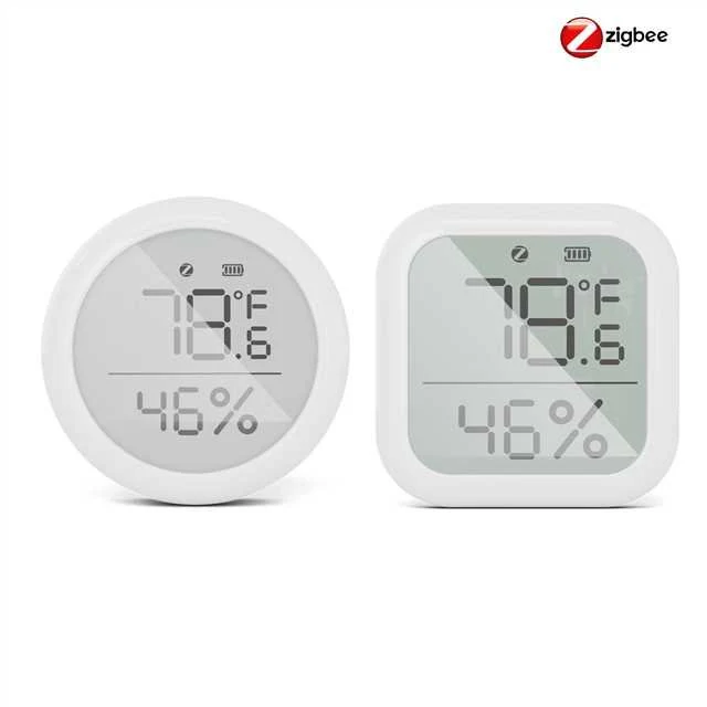 MOES ZigBee Smart Temperature and Humidity Sensor Indoor Hygrometer Thermometer Detector